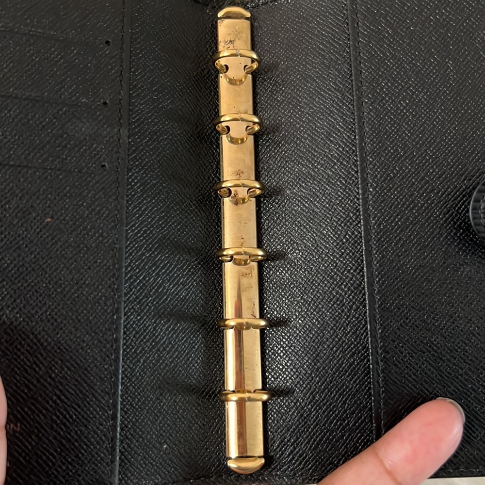 Louis Vuitton Black Epi Agenda Cover size PM. Date Code CA0957 - Picture 6 of 15